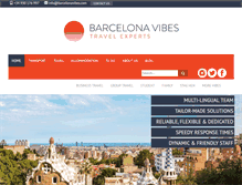Tablet Screenshot of barcelonavibes.com